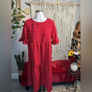 Red Polka Dot Dress